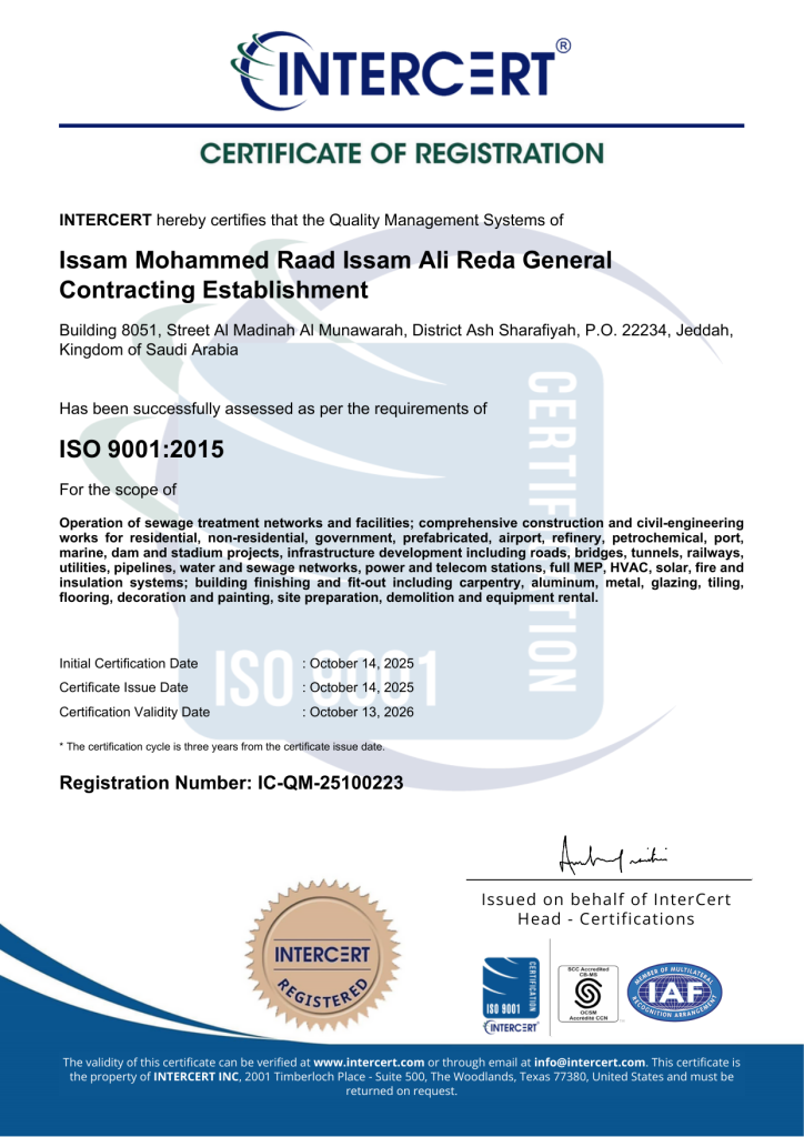 ISO 9001:2015 - نظام إدارة الجودة