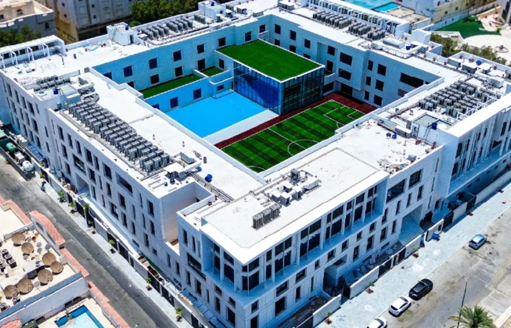 مشروع المدرسة معارف بحي الروضة بجدة