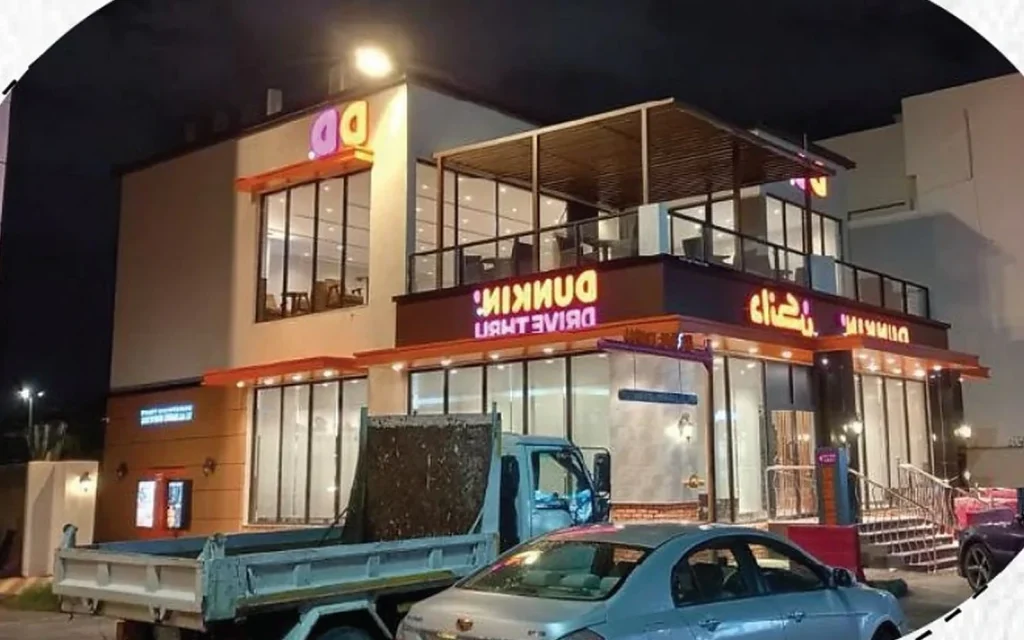 الأعمال الإضافية - مشروع الزهرة - الإنارة الخارجية